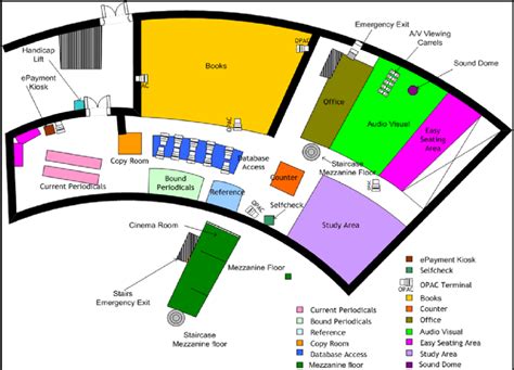 University Library Floor Plan