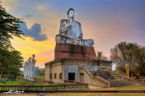 Sitting Buddha Battambang Cambodia | HDR Photography by Captain Kimo