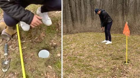 How YOU can build an epic backyard golf hole—with stuff you already own!