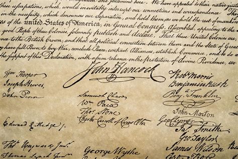 The Most Valuable Signature on the Declaration of Independence | Reader ...