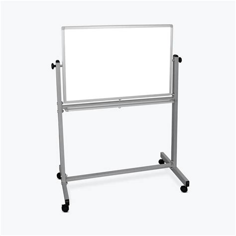 Offex Mobile Dry Erase Double Sided and Magnetic Whiteboard - 36"W x 24 ...