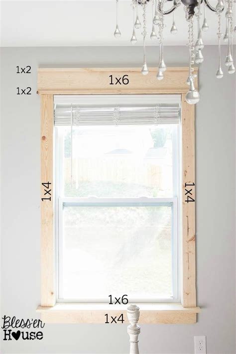 DIY Window Trim - The Easy Way