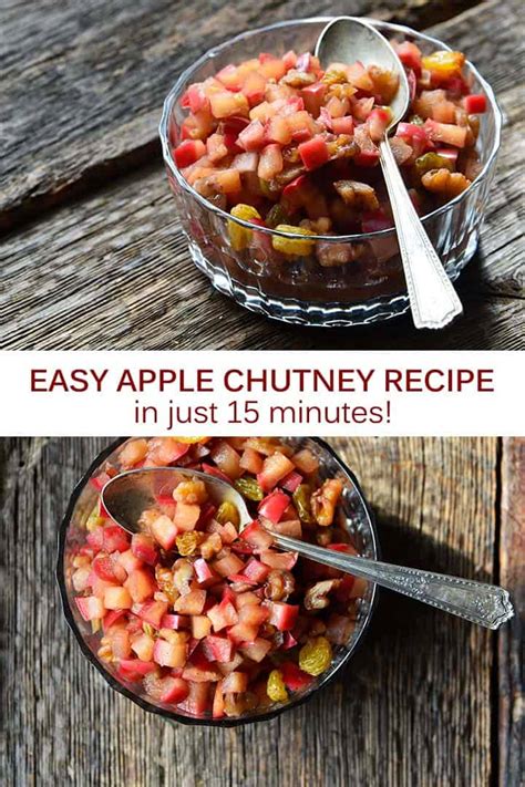 Apple Chutney Recipe - An Edible Mosaic™