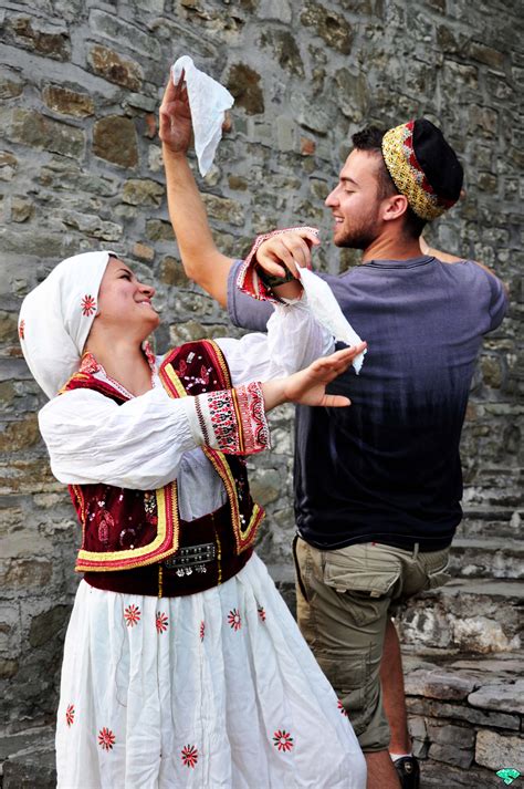 Traditional Albanian Dance with Authentic Costumes