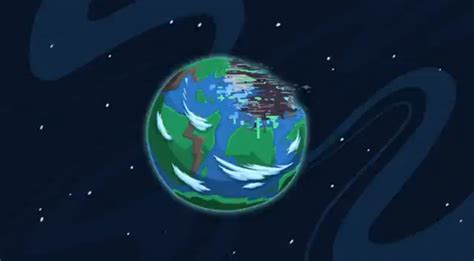 A picture of Adventure Time earth found in the newest episode of ...