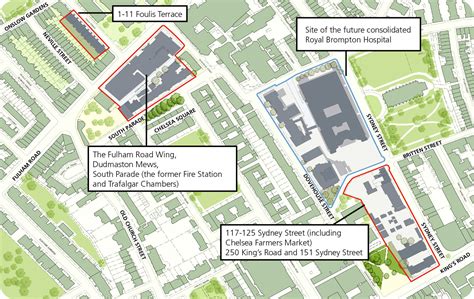 Brampton Hospital Map