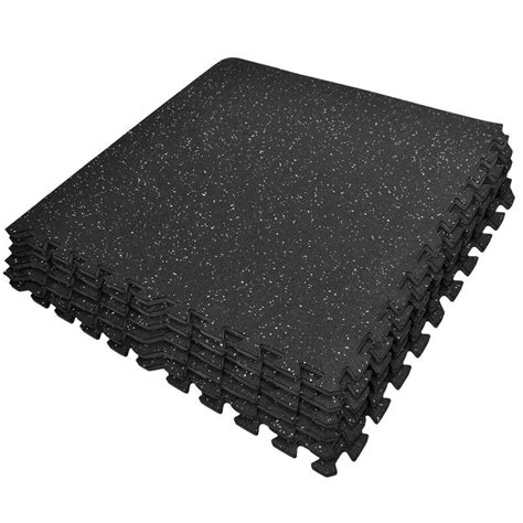 Gym Flooring Rubber Mat, Interlocking Puzzle Floor | SportsMNL