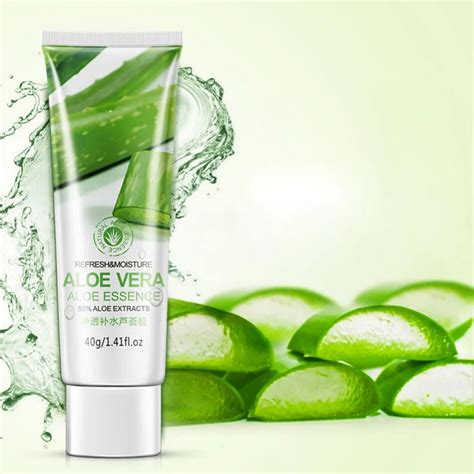 Aloe Vera Gel Face Moisturizer Anti Wrinkle Cream Acne Scar Skin ...