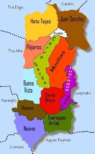 Towns of Bayamón, Puerto Rico | Puerto rico, Toa alta, Patrones de bordado