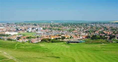 View of Seaford town stock photo. Image of newhaven - 158961726