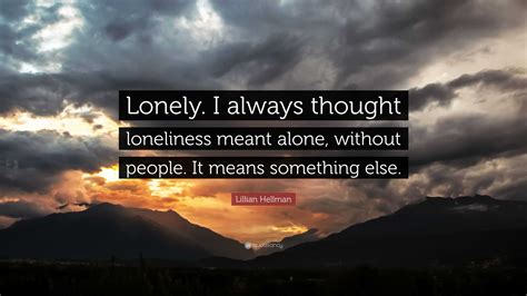 Loneliness Quotes