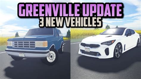 3 New Cars | Roblox Greenville - YouTube