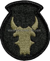 U.S. ARMY 34TH INFANTRY DIVISION PATCH (SSI)