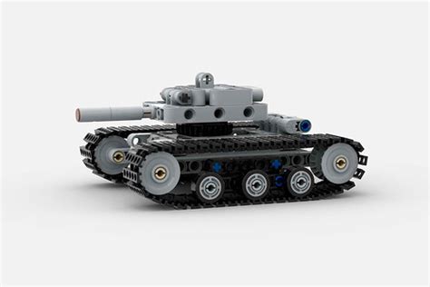 LEGO MOC Technic Tank by makushima | Rebrickable - Build with LEGO