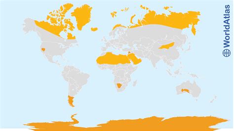 The Largest Deserts In The World - WorldAtlas