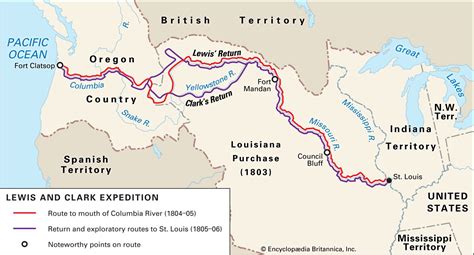 Lewis and Clark Expedition | Summary, History, Members, Facts, & Map ...