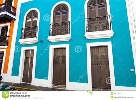 architecture of old san juan | Architecture In San Juan Royalty Free ...