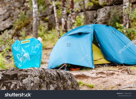 Large Bottle Water Tank On Camping Stock Photo 1170641818 | Shutterstock