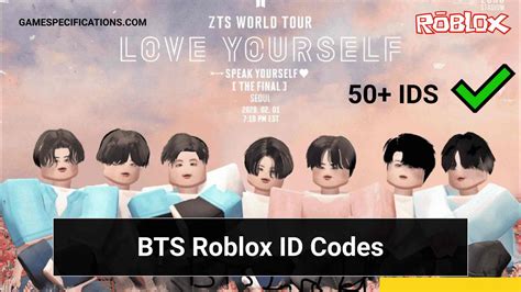 50+ BTS Roblox ID Codes [2024] | Fire, Idol, Euphoria And Other Songs ...