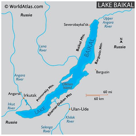 Lake Baikal - WorldAtlas