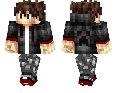 Dark Hoodie | Minecraft PE Skins