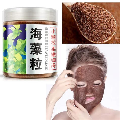 1 bottle 200g Pure Seaweed Alga Mask Powder Algae Mask Acne Spots ...