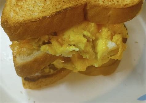 Ham Egg Cheese Triple Recipe by skunkmonkey101 - Cookpad