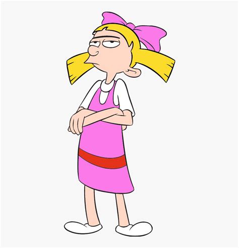 Helga Pataki From Hey Arnold - Helga Pataki Hey Arnold, HD Png Download ...