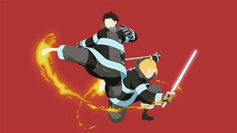 Fire Force Anime Wallpaper, HD Minimalist 4K Wallpapers, Images, Photos ...