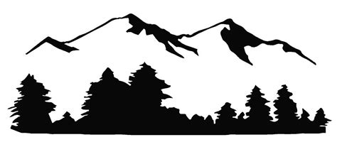 Mountain range Silhouette - mountain png download - 1276*539 - Free ...