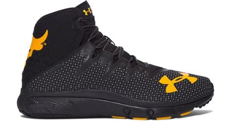 Under Armour Men's Ua Project Rock Delta Training Shoes in Black for ...