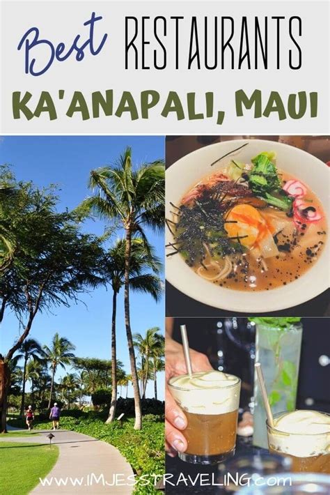 Best Restaurants in Kaanapali, Maui, HI | Maui restaurants, Kaanapali ...