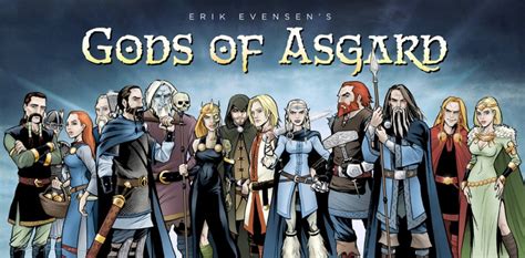 Gods of Asgard, a Graphic Novel Interpretation of the Norse Myths - dePepi