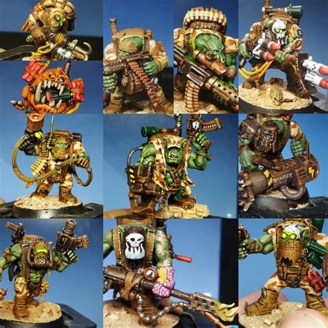 Finished my Ork Kommando Kill Team! : Warhammer | Warhammer 40k ...