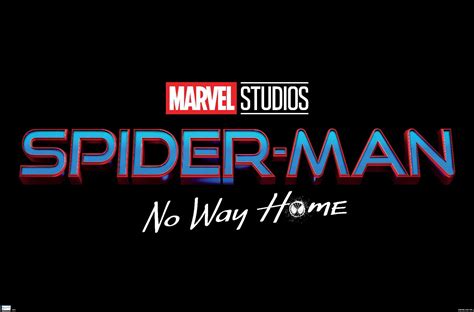 Marvel Spider-Man: No Way Home - Logo Wall Poster, 22.375" x 34 ...