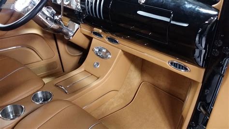 46 Chevy truck. Custom interior | Truck interior, Chevy trucks, Street ...