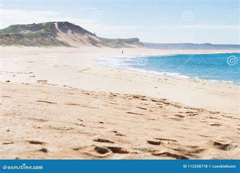 Walking at Beach of Peterborough at the Great Ocean Road, Victoria ...