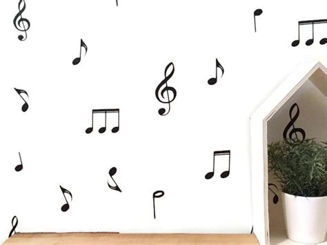 Music Notes Wall Decals/ Music Nursery Decals/ Music Decals/ Kids Room ...