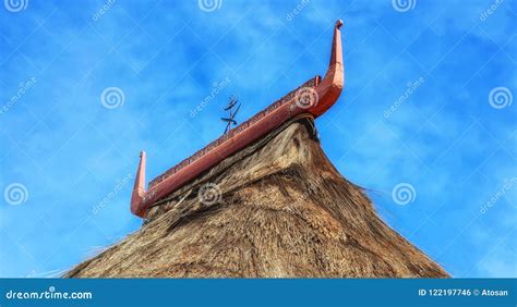 A Traditional House on East Timor, Timor-Leste Stock Photo - Image of ...