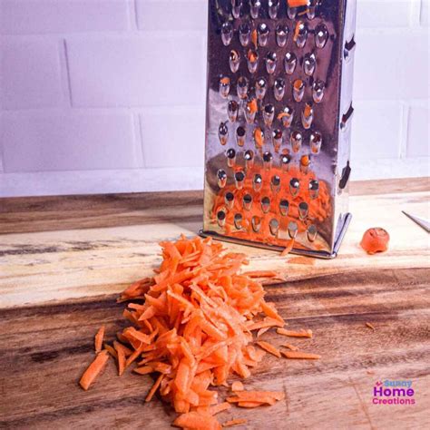 How to Shred Carrots – Sunny Home Creations