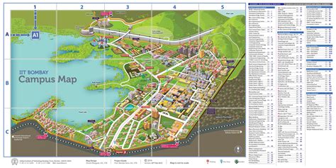 Iit Bombay map - Iit Bombay campus map (Maharashtra - India)