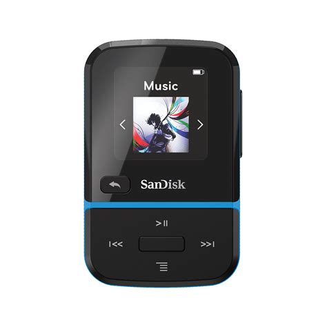 SanDisk Clip Sport Go MP3 Player with FM Tuner and LED Screen | Western ...