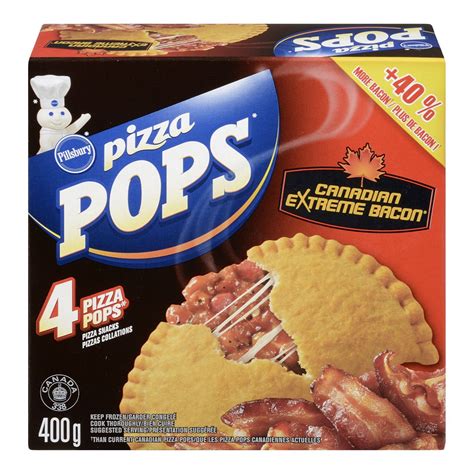 Pillsbury Pizza Pops Canadian Extreme Bacon Pizza Snacks | Walmart Canada