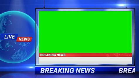 Breaking News Green Screen Top News Green Background Green Screen ...