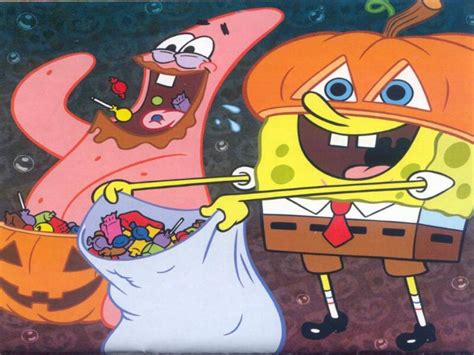 Happy Halloween Spongebob Wallpapers | Cute Spongebob Wallpapers