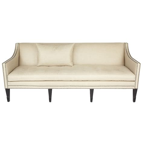 George Sofa Modern Classic 3 seater sofa with Contemporary Stud ...