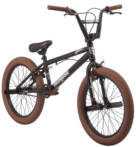 Mongoose Wildcard BMX Freestyle Bike, 20" wheels, black | Walmart Canada