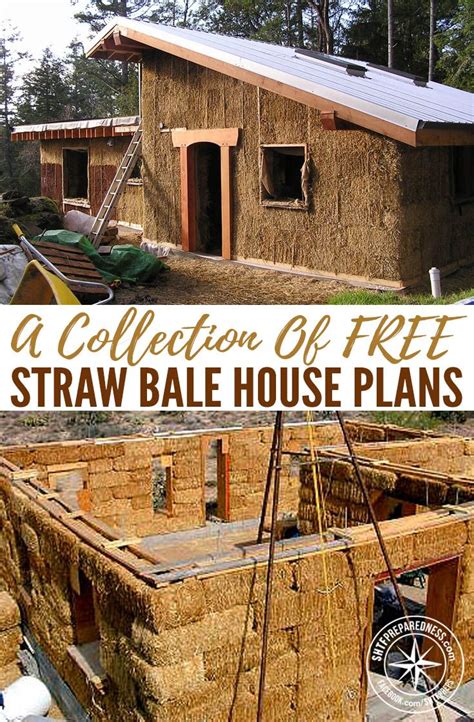 Lots Of FREE Straw Bale House Plans | Straw bale house, Cob house plans ...