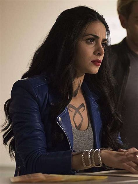 Shadowhunters Isabelle Lightwood Blue Jacket - New American Jackets