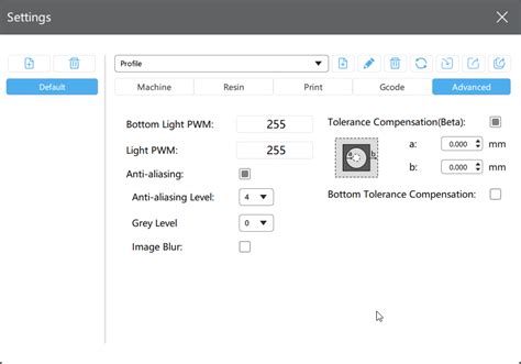 Anycubic Photon Mono Chitubox Settings